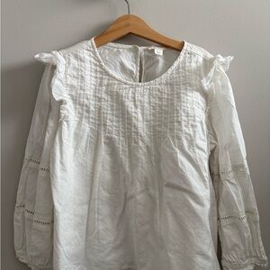 Girls Crewcuts White blouse